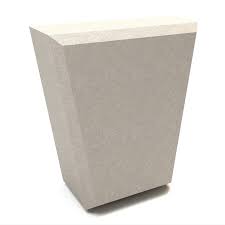 Indiana limestone keystone, classic profile, Tulip Precast